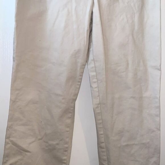 D&Co Womens Beige Pull-On Elastic Waist Stretch Pants 96% Cotton 4% Spandex TM - Picture 4 of 8